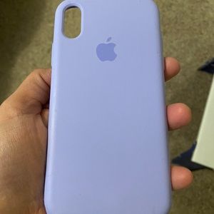 Purple IPhone X case